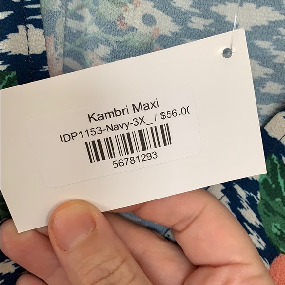 New Floral Wrap Dress - Picture 5 of 5